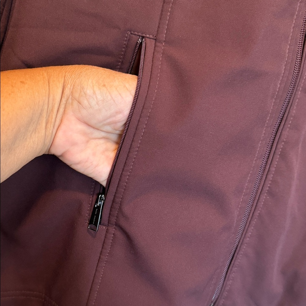 Andrew Marc Plum Hooded Jacket - Picture 5 of 10